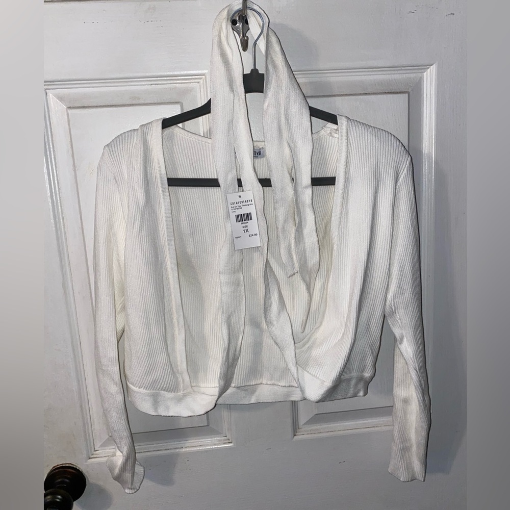 Brand new white wrap from Fashion Nova